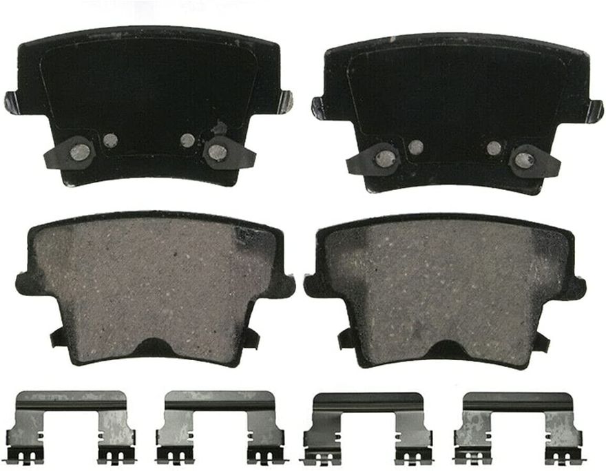 Rear Ceramic Brake Pad - P-1057 x2