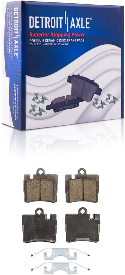 Rear Ceramic Brake Pads - P-848 x2