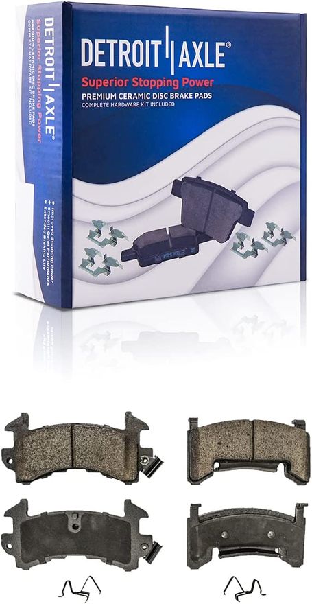 Front Ceramic Brake Pads - P-154 x2