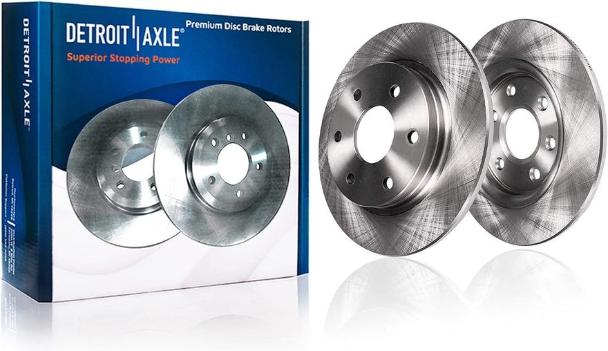 Rear Disc Brake Rotors - R-31329 x2