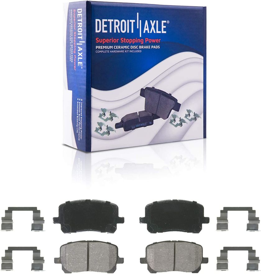 Front Ceramic Brake Pads - P-923 x2