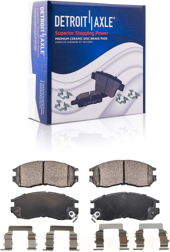 Front Ceramic Brake Pads - P-484 x2