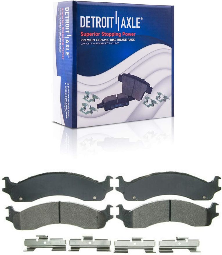 Front Ceramic Brake Pads - P-655 x2