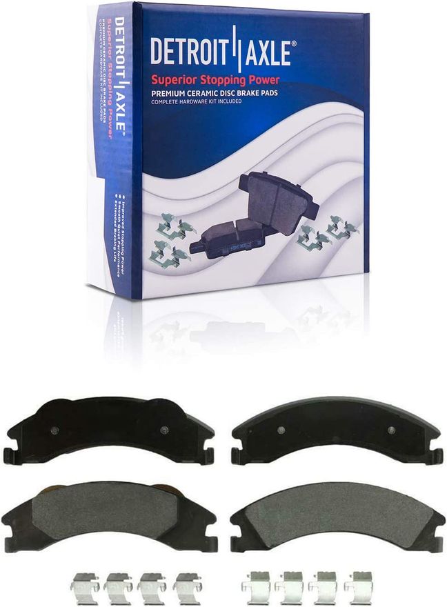 Rear Ceramic Brake Pads - P-1329 x2