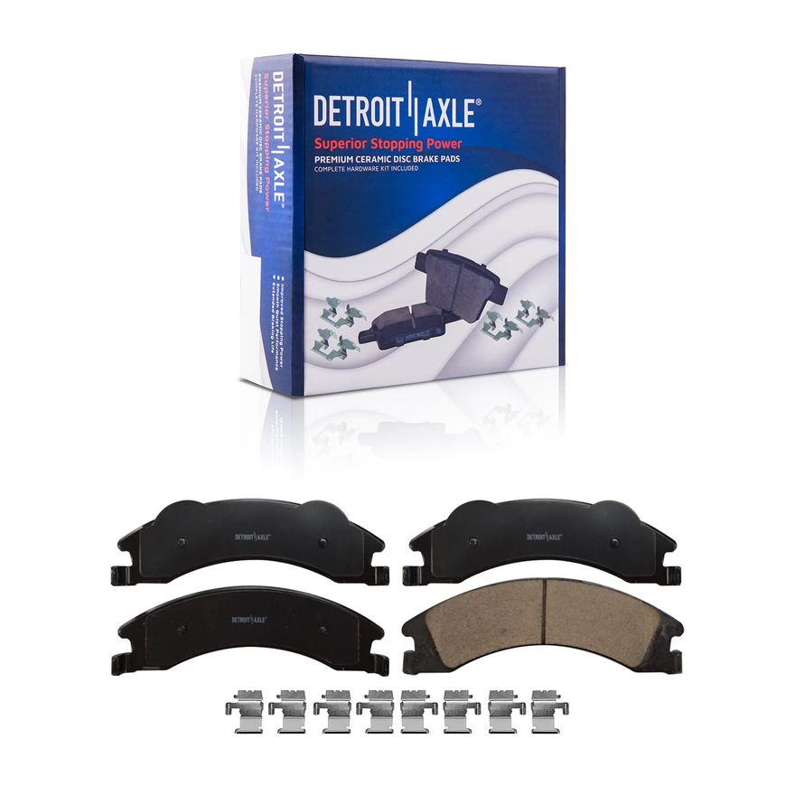 Rear Ceramic Brake Pads - P-1329 x2