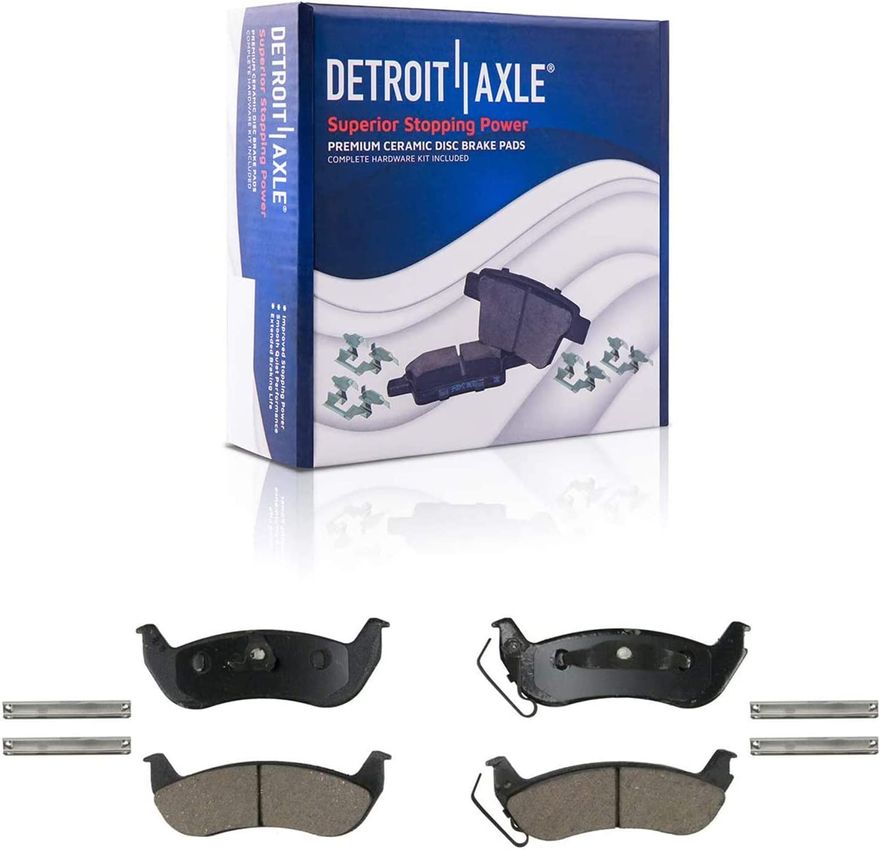 Front Ceramic Brake Pads - P-932 x2