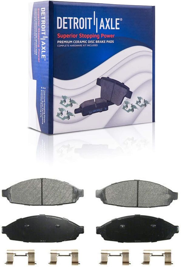 Front Ceramic Brake Pads - P-931 x2