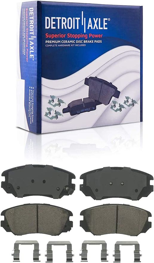 Front Ceramic Brake Pads - P-1421 x2