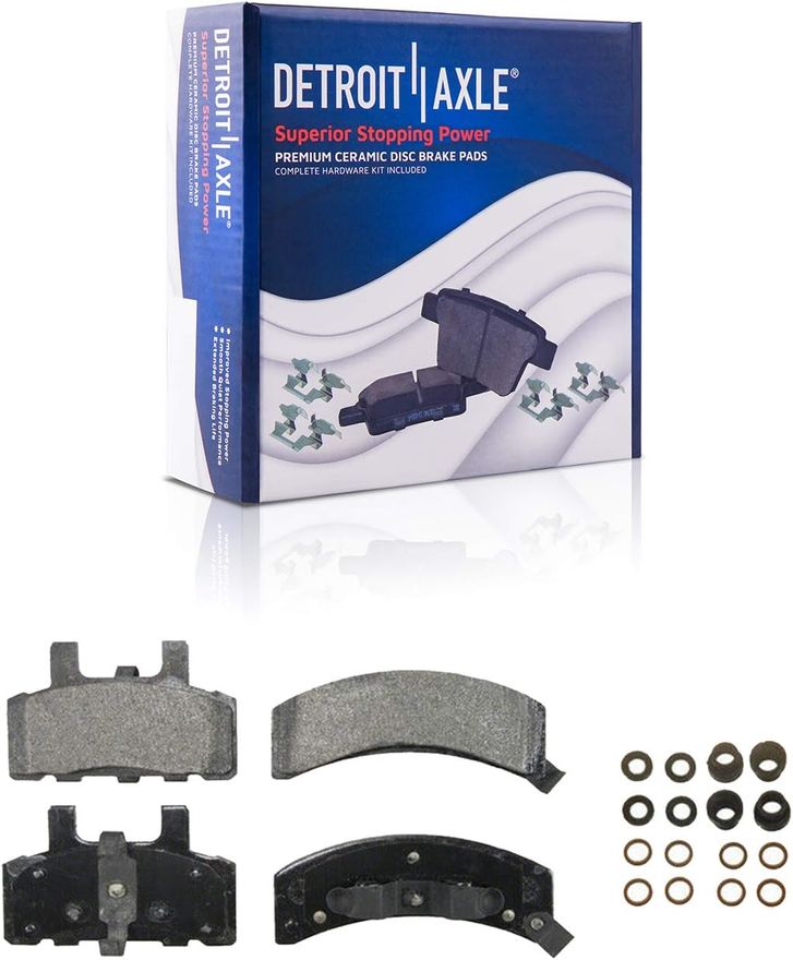 Front Ceramic Brake Pads - P-369 x2