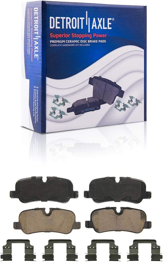 Rear Ceramic Brake Pads - P-1099 x2