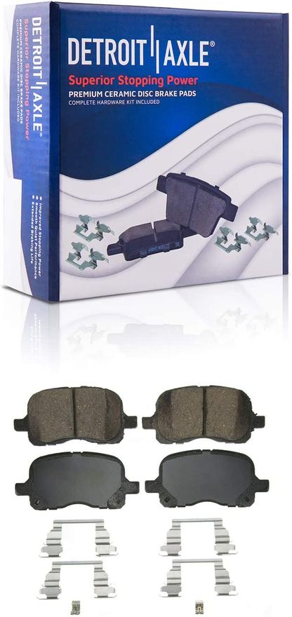 Front Ceramic Brake Pads - P-741 x2