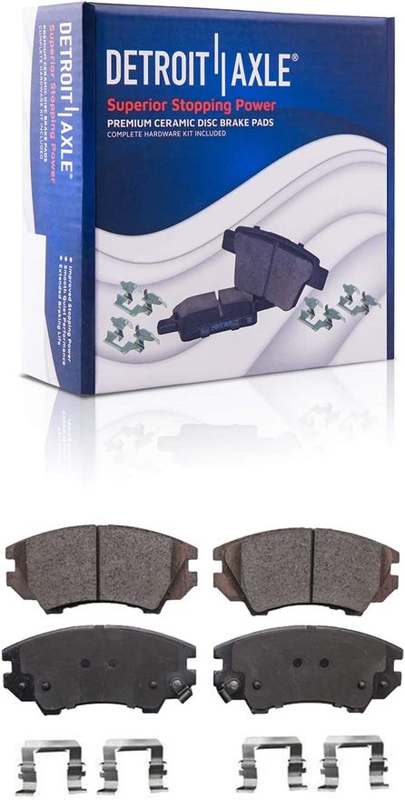 Front Ceramic Brake Pads - P-1404 x2