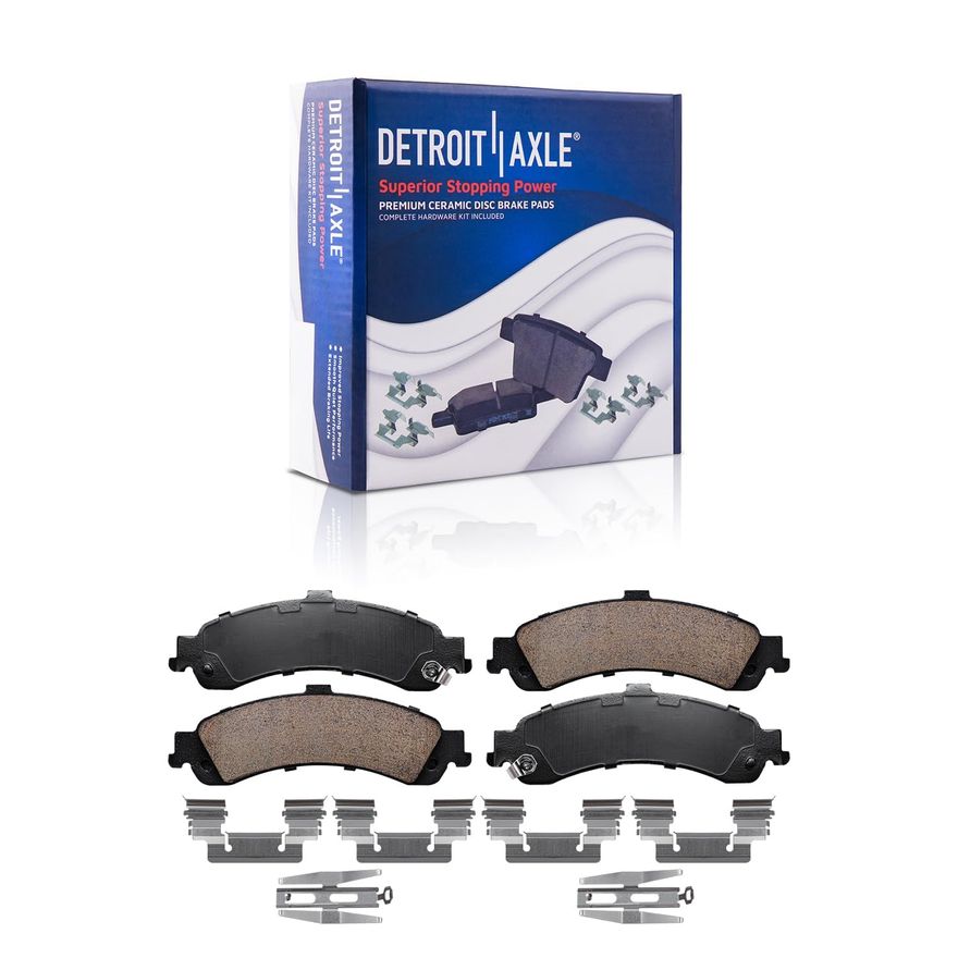 Rear Ceramic Brake Pads - P-834 x2