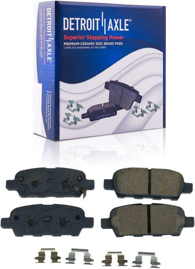 Rear Ceramic Brake Pads - P-905 x2