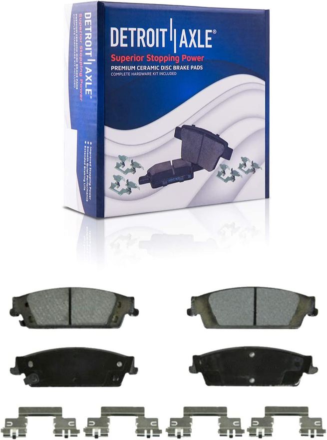 Rear Ceramic Brake Pad - P-1707 x2