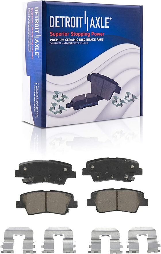 Rear Ceramic Brake Pad - P-1544 x2