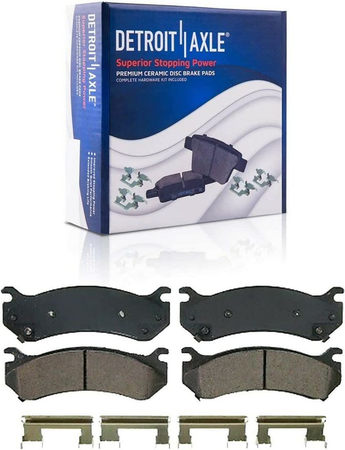 Rear Ceramic Brake Pad - P-785 x2