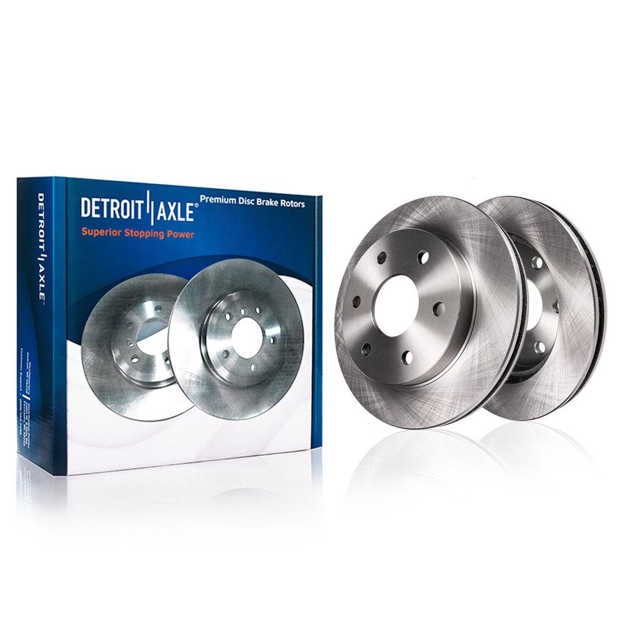 Rear Disc Brake Rotors - R-55133 x2