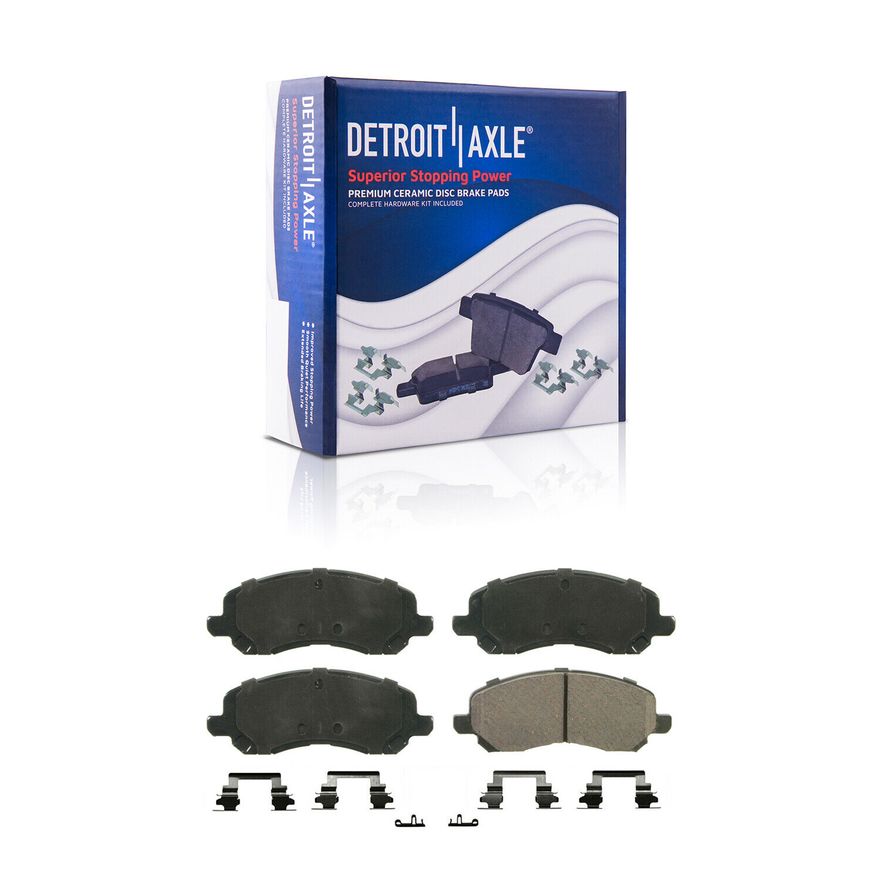 Front Ceramic Brake Pads - P-866 x2