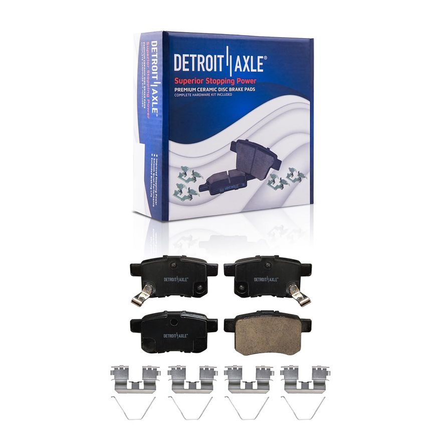 Rear Ceramic Brake Pads - P-1451 x2