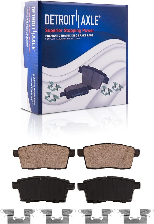 Rear Ceramic Brake Pad - P-1259 x2