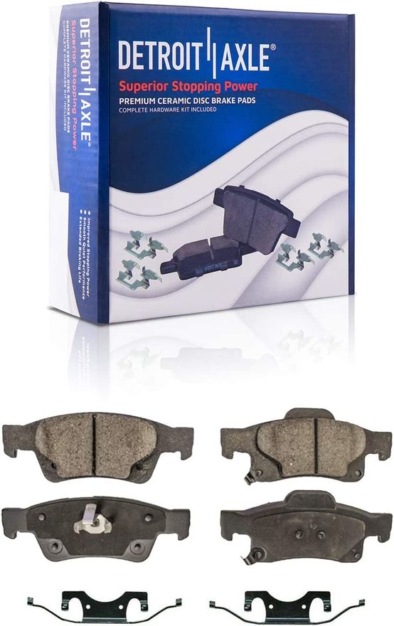 Rear Ceramic Brake Pad - P-1498 x2