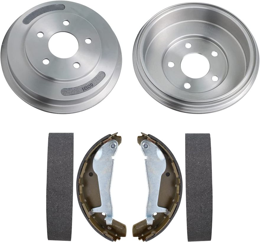 Main Image - Rear Brake Drums Shoes