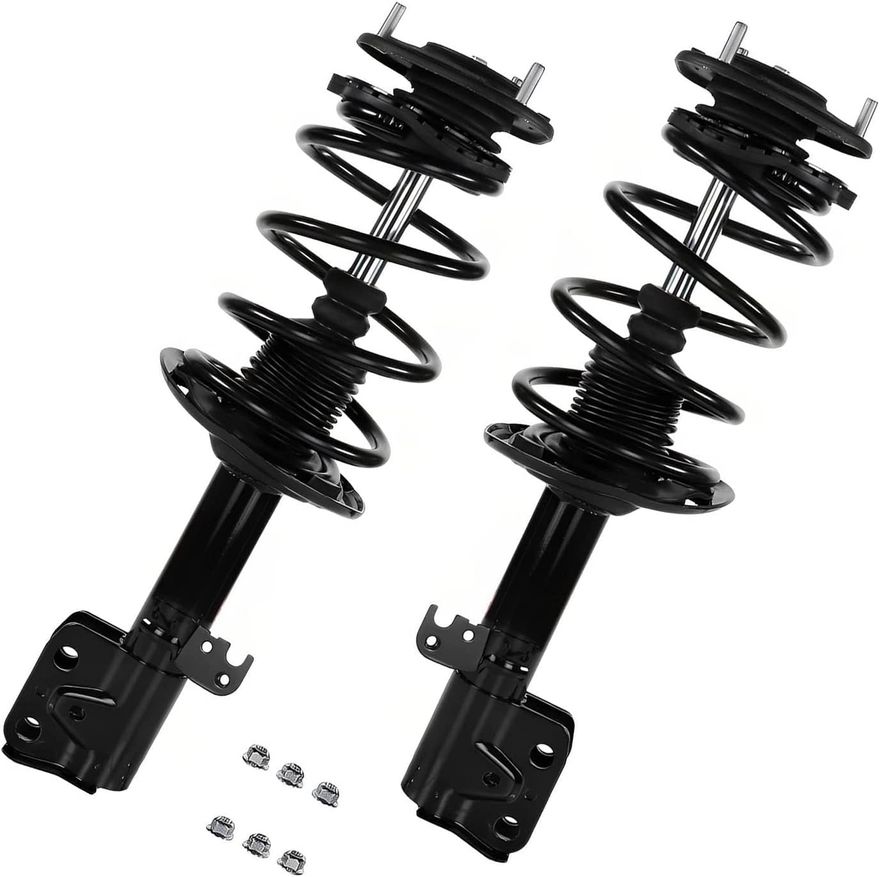 Front Struts w/Coil Spring - 172989_172990