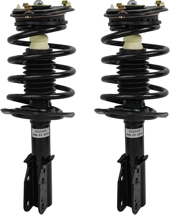 Front Strut w/Coil Spring - 532321 x2