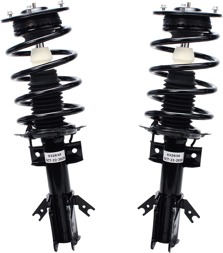 Front Struts Coil Spring - 272638 x2