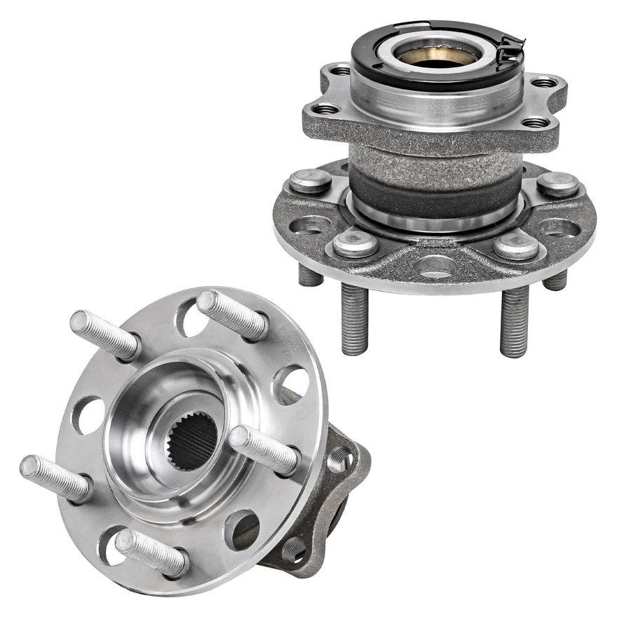 Rear Wheel Hub Bearings - 512333 x2