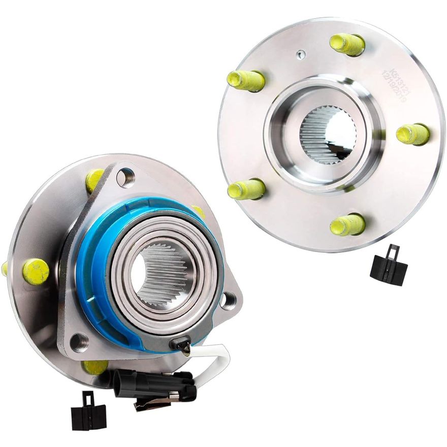 Front Wheel Hub and Bearing - 513121 x2