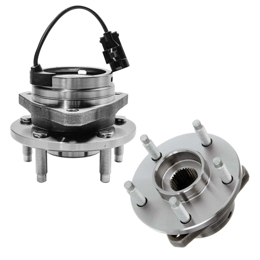 Front Wheel Hub and Bearing - 513214 x2