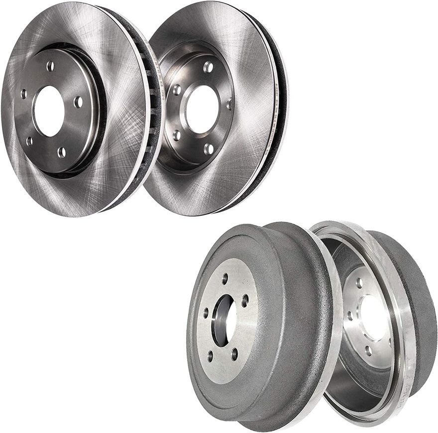 Main Image - Front Disc Rotors Brake Drums