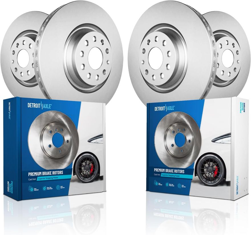 Main Image - Front & Rear Disc Brake Rotors