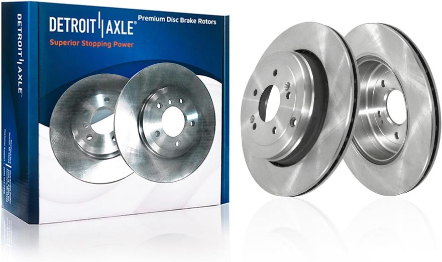 Rear Disc Brake Rotor - R-800277 x2