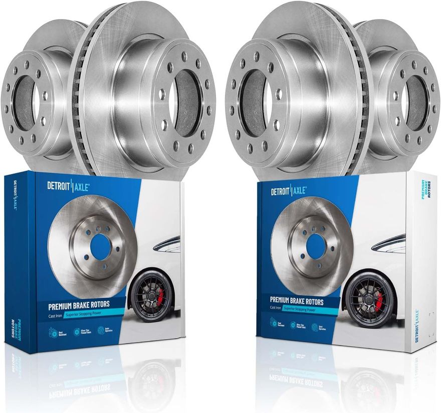 Main Image - Front & Rear Disc Brake Rotors