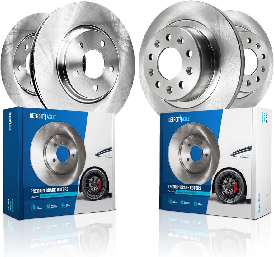 Main Image - Front Rear Disc Brake Rotors