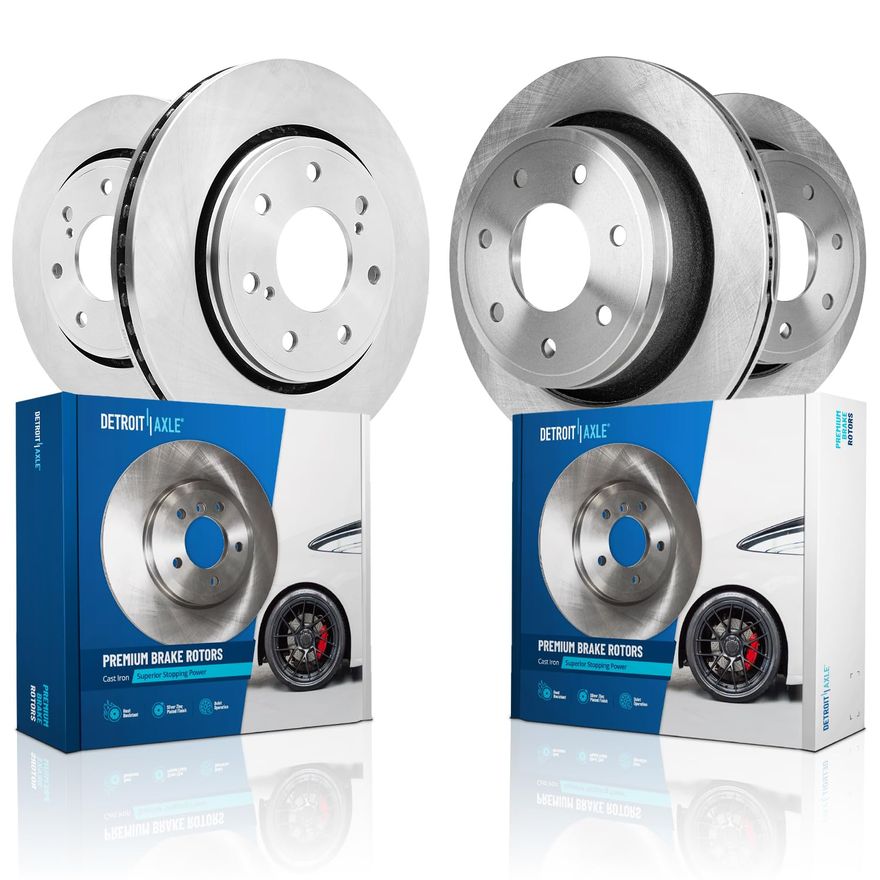 Main Image - Front & Rear Disc Brake Rotors