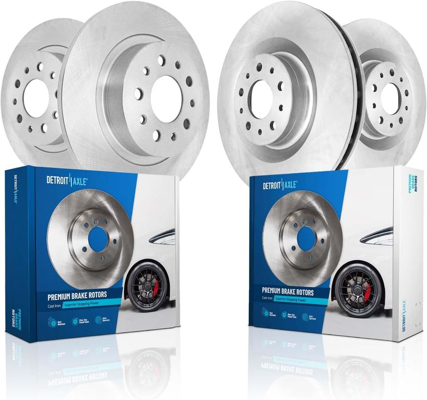 Main Image - Front & Rear Disc Brake Rotors