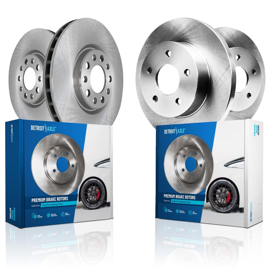 Main Image - Front & Rear Disc Brake Rotors