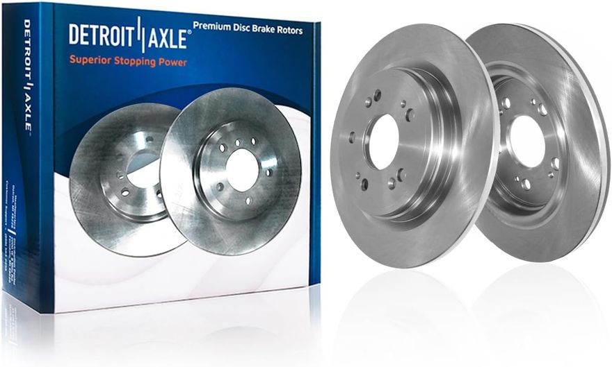 Rear Disc Brake Rotor - R-800062 x2