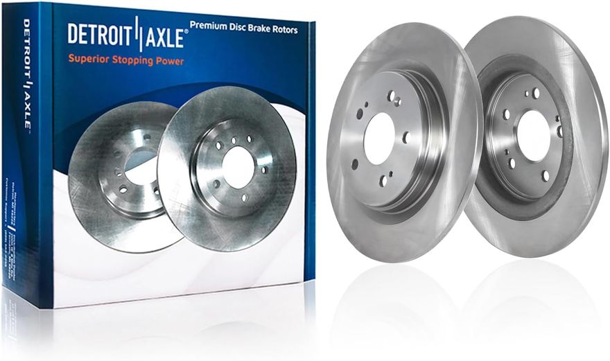 Rear Disc Brake Rotor - R-800110 x2