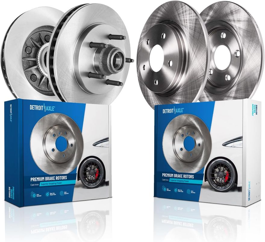 Main Image - Front Rear Disc Brake Rotors