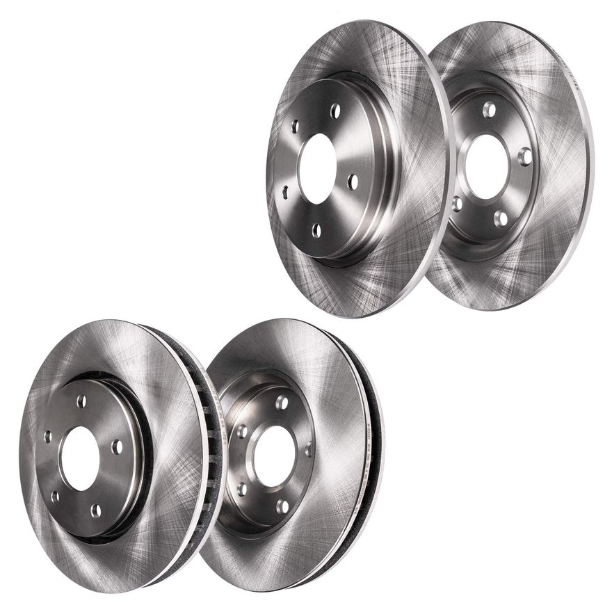 Main Image - Front Rear Disc Brake Rotors Kit