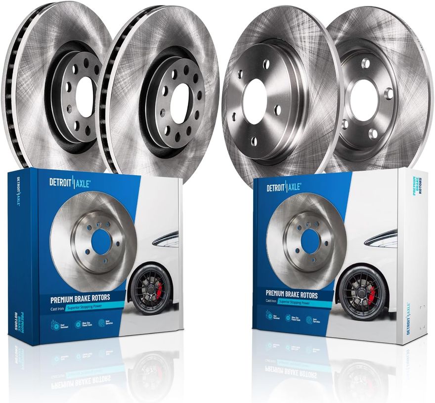 Main Image - Front Rear Disc Brake Rotors