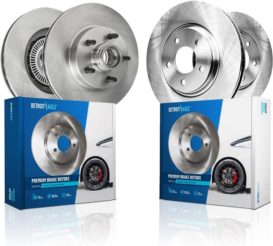 Main Image - Front Rear Disc Brake Rotors