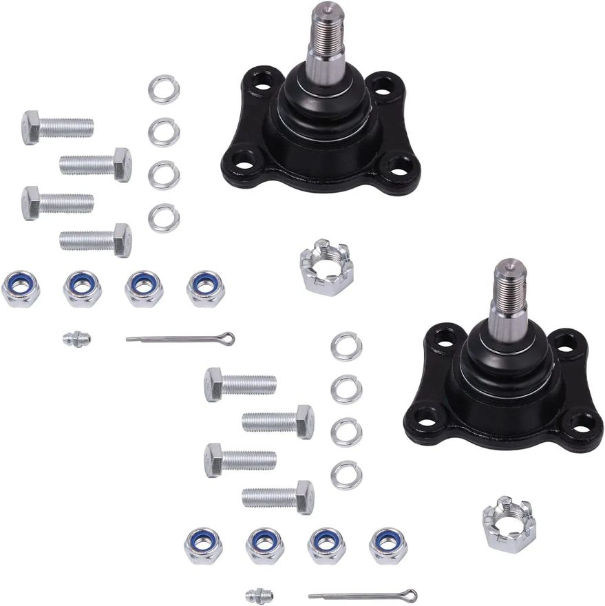 thumbnail interactive-video image 1 of Front Upper & Lower Ball Joints Kit For Toyota 4Runner 4x4 – 1989-1995 – Greasable 1 of 2