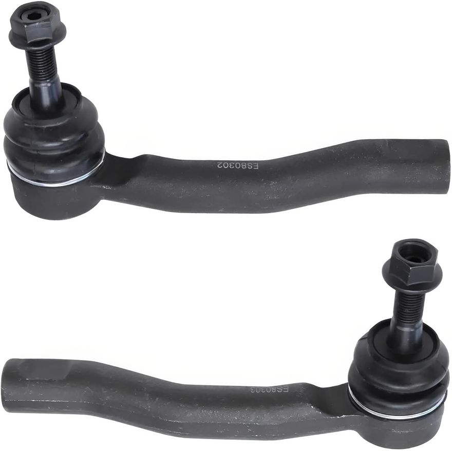 4Pc Front End Suspension Kit For Subaru | Outer Tie Rods & Lower Ball Joints | Legacy, Outback, Forester