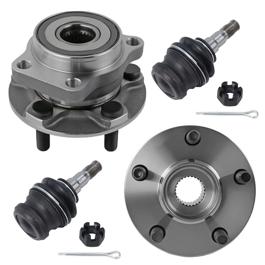 Main Image - Front Wheel Hubs Ball Joints